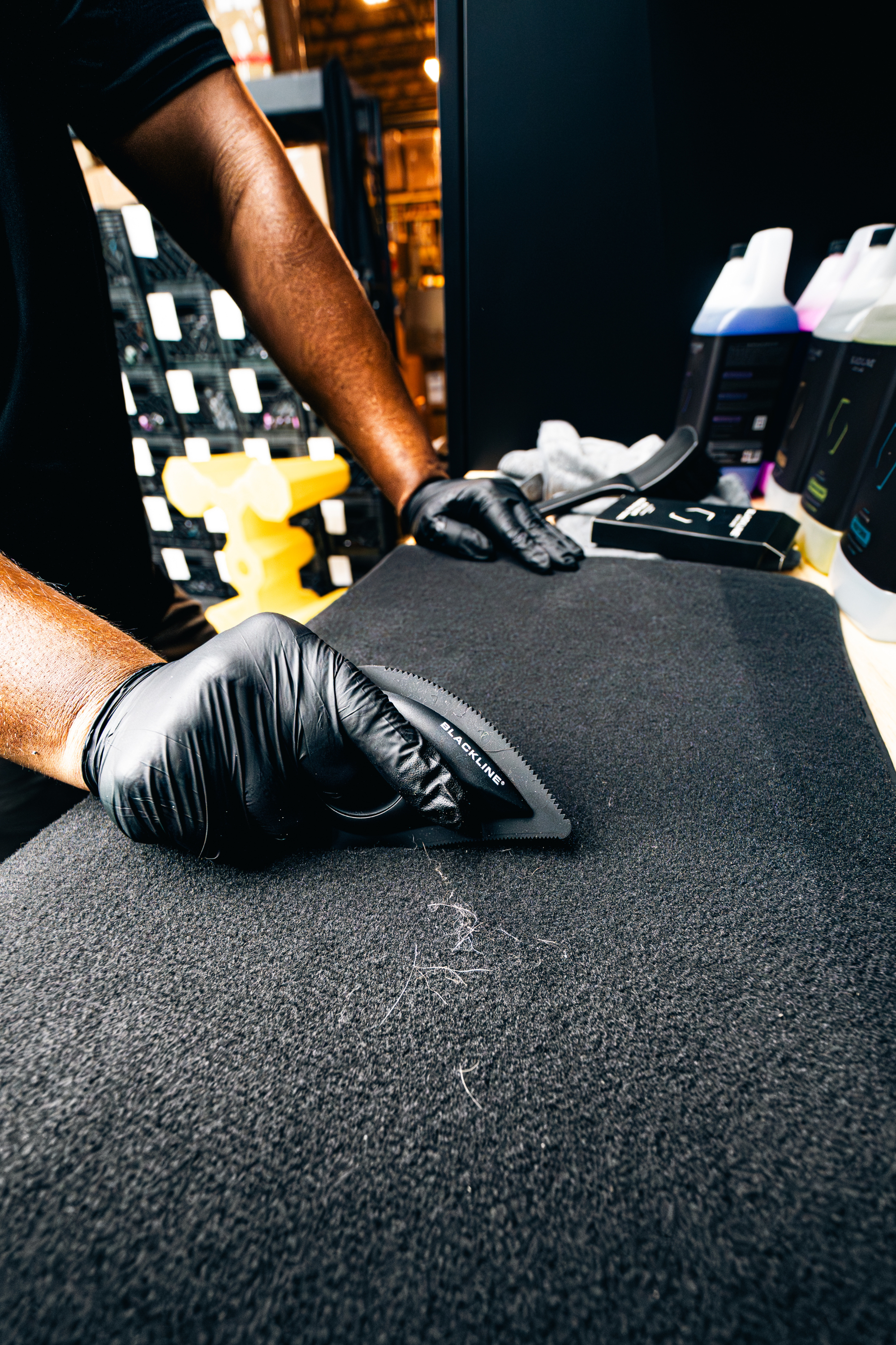 BLACKLINE® PET HAIR BRUSH